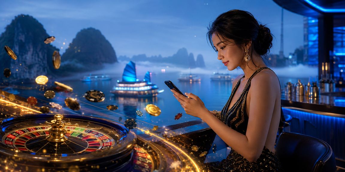 Trải nghiệm roulette trực tuyến lấy cảm hứng từ vẻ đẹp vịnh Hạ Long