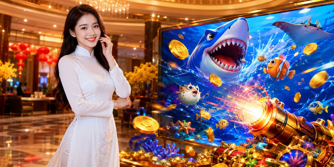 Người chơi trong trang phục áo dài trải nghiệm ban cá bên dòng sông Mekong thơ mộng