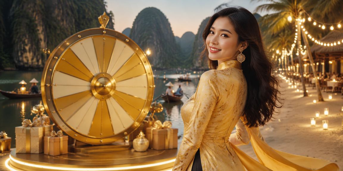 Người mặc áo dài chơi Roulette VIP giữa khung cảnh thiên nhiên hùng vĩ của Ninh Bình